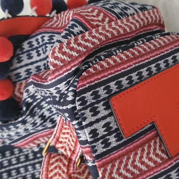 Tory Burch Pom Pom Scout Backpack - Picture 12 of 15